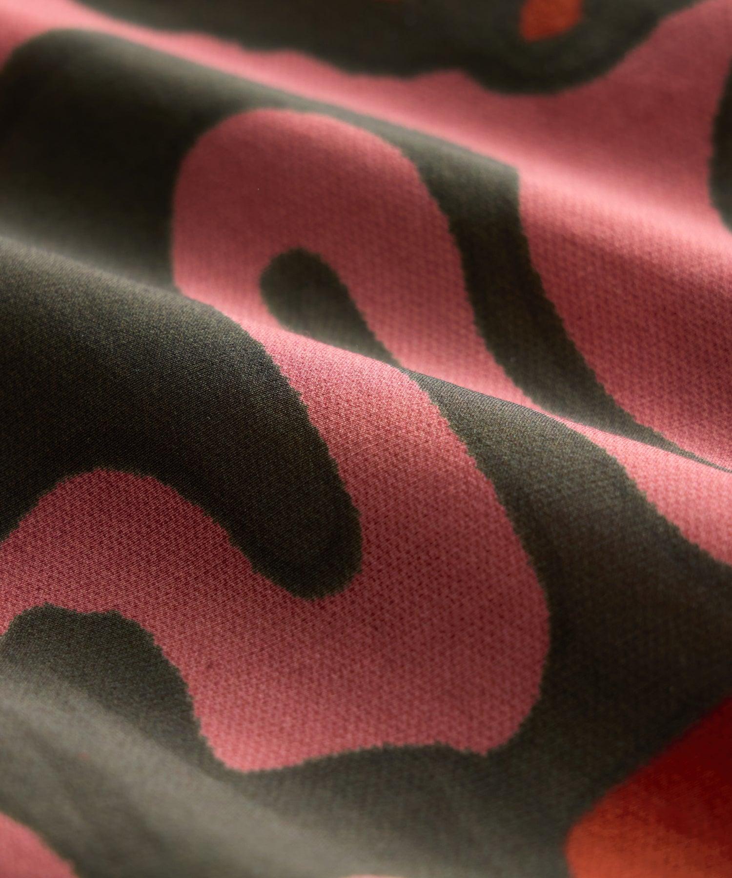 Cropped Silk-Cotton Camp Collar Shirt Product Image