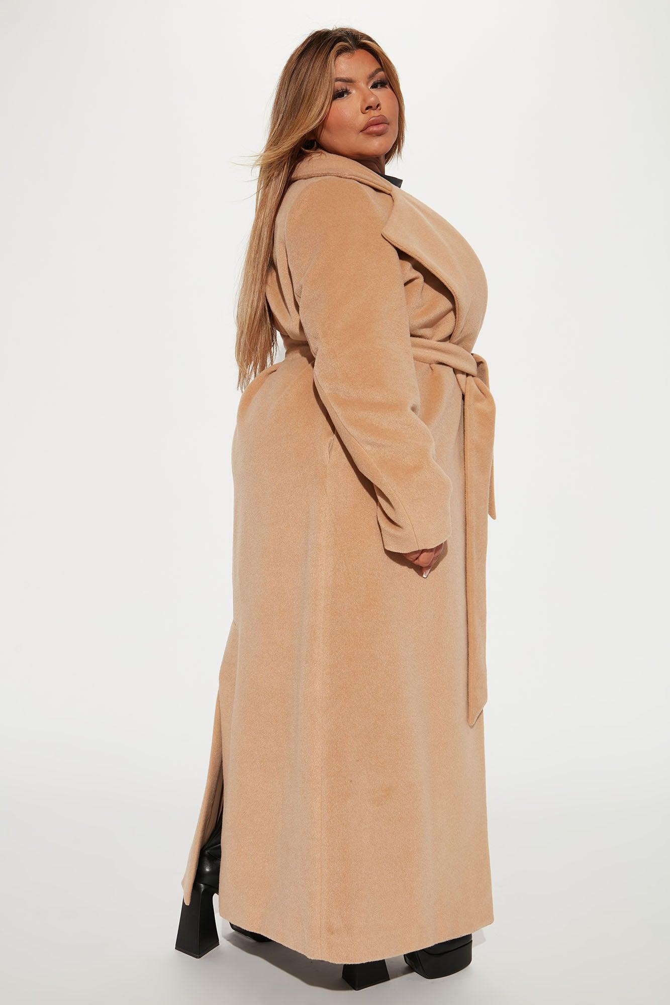 Soho Chic Coat - Camel Product Image