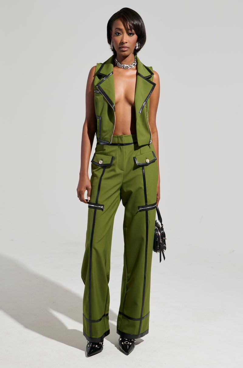 EAST HAMPTON WIDE LEG TROUSERS Product Image