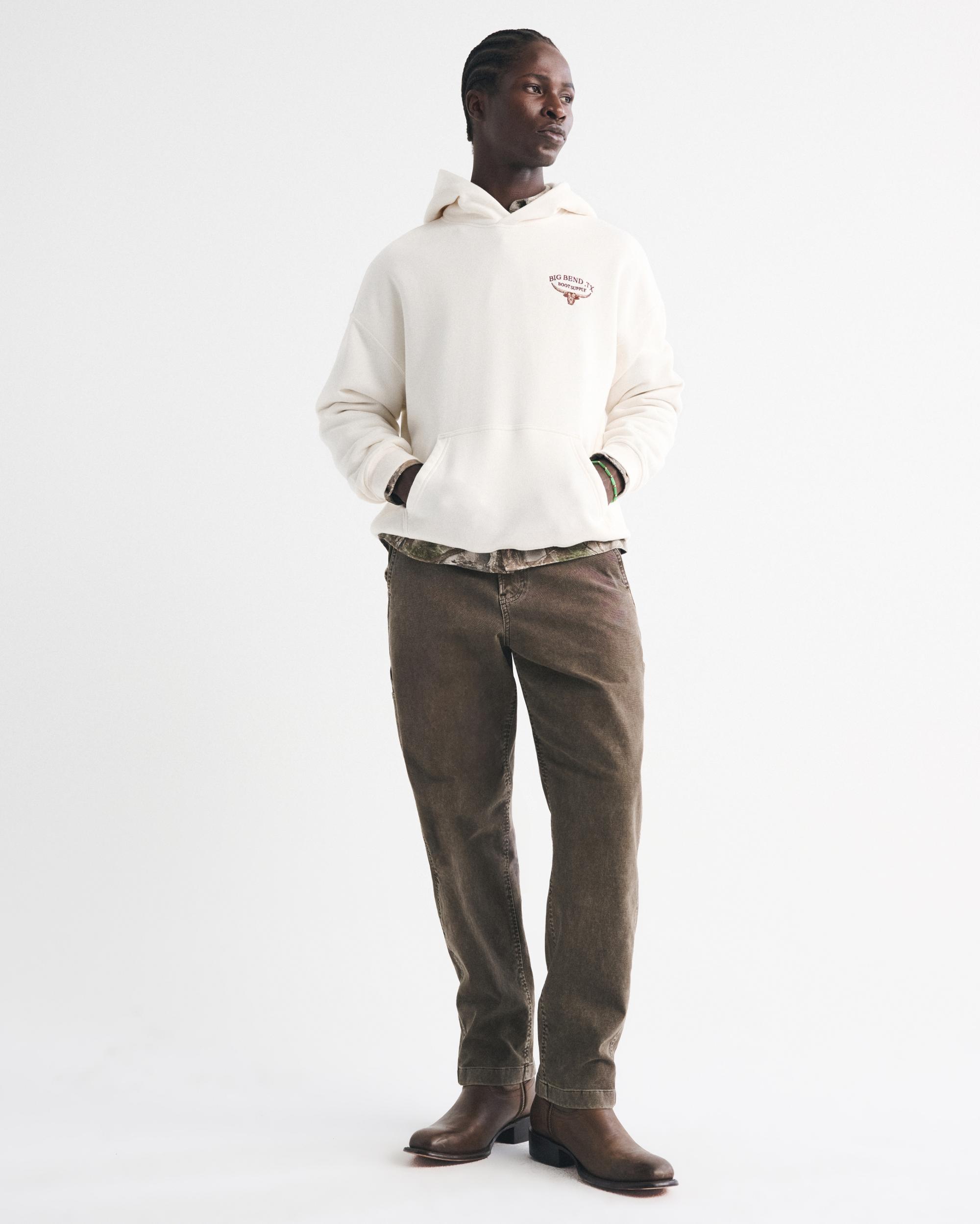 Western Graphic Popover Hoodie Product Image