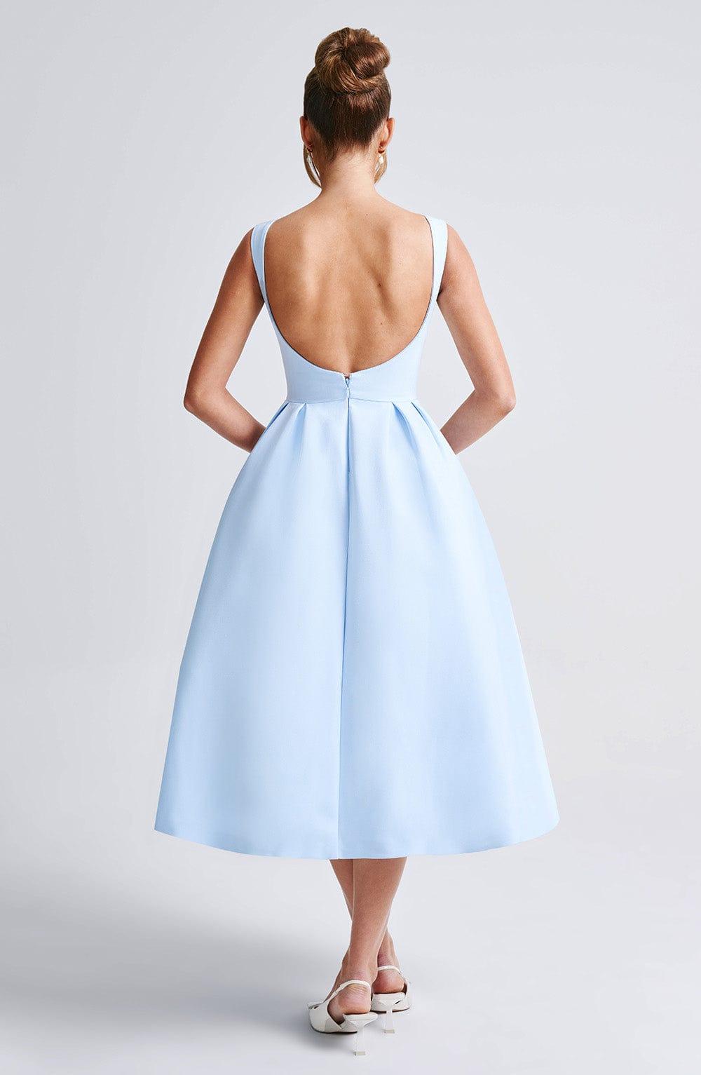 Clarabella Midi Dress - Blue Product Image