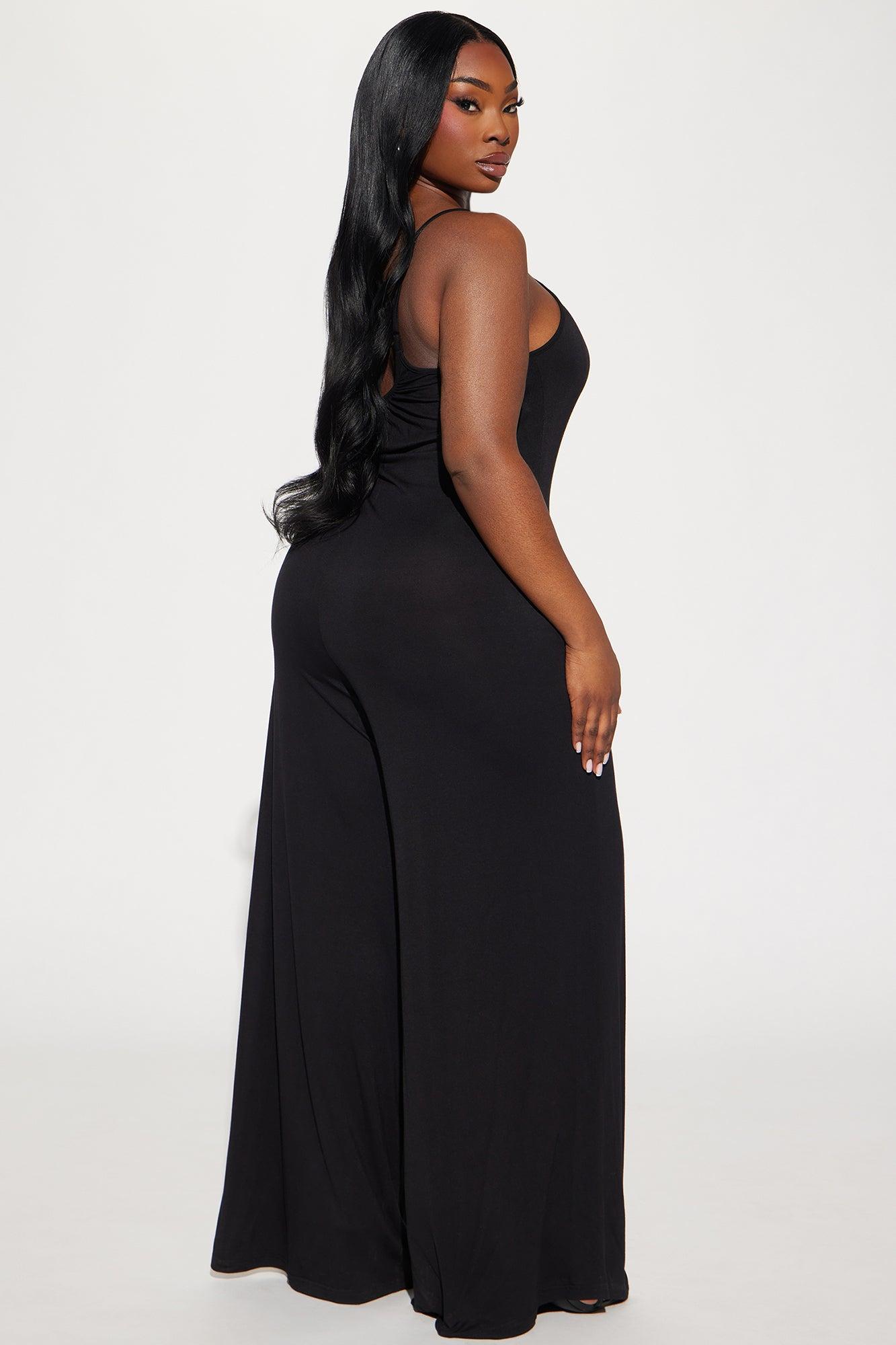 Dare To Dream Jumpsuit  - Black Product Image