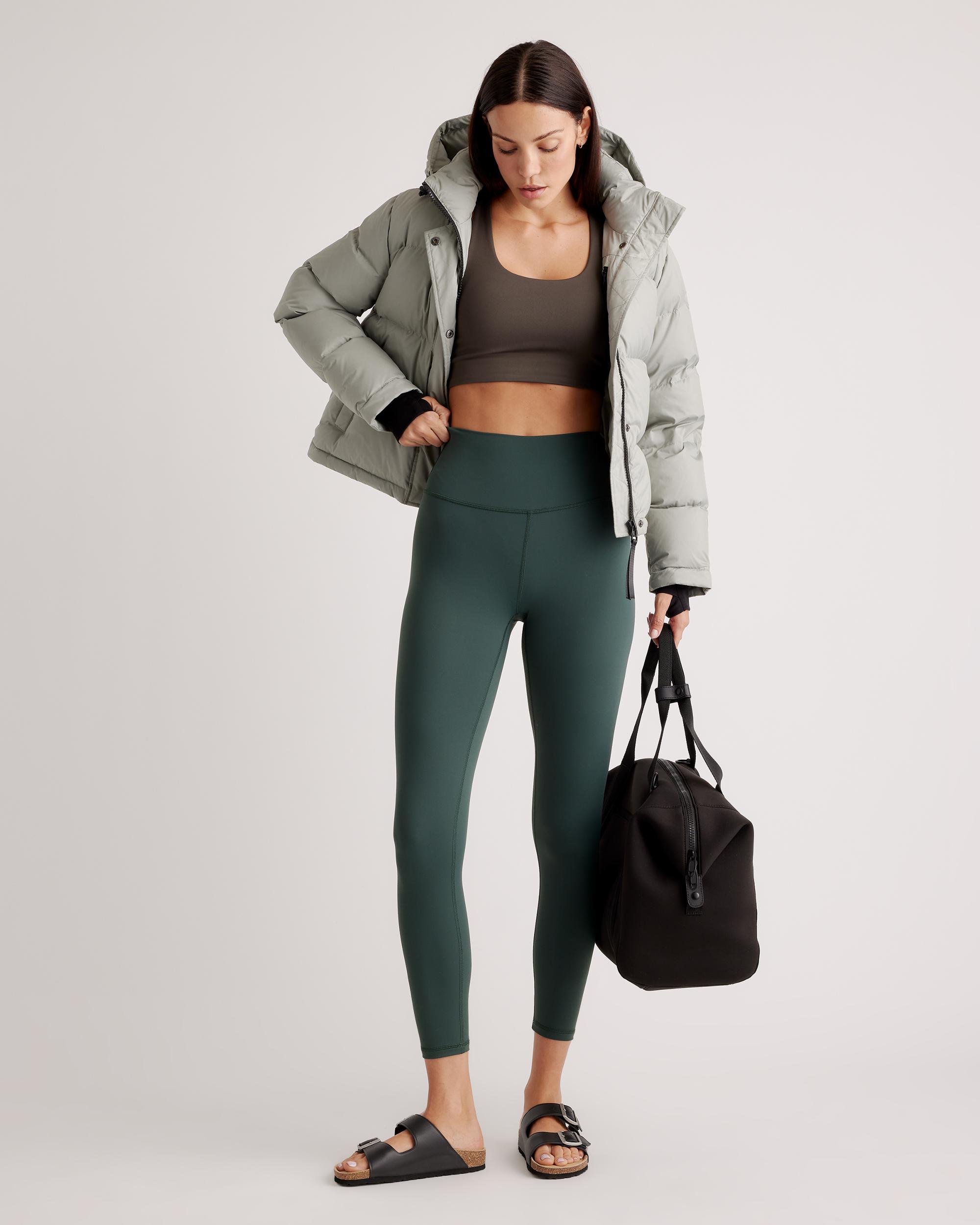 Quince | Women's Responsible Down Cropped Puffer Jacket Recycled Polyester Product Image