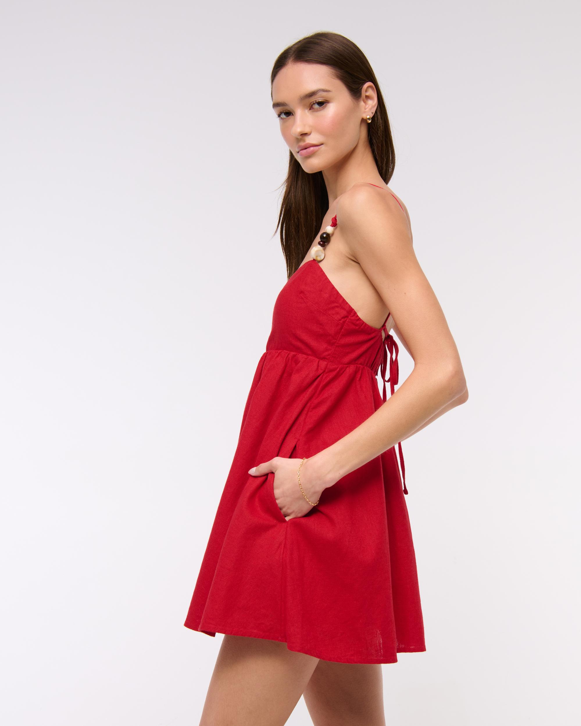 Beaded Sweetheart Babydoll Skort Product Image