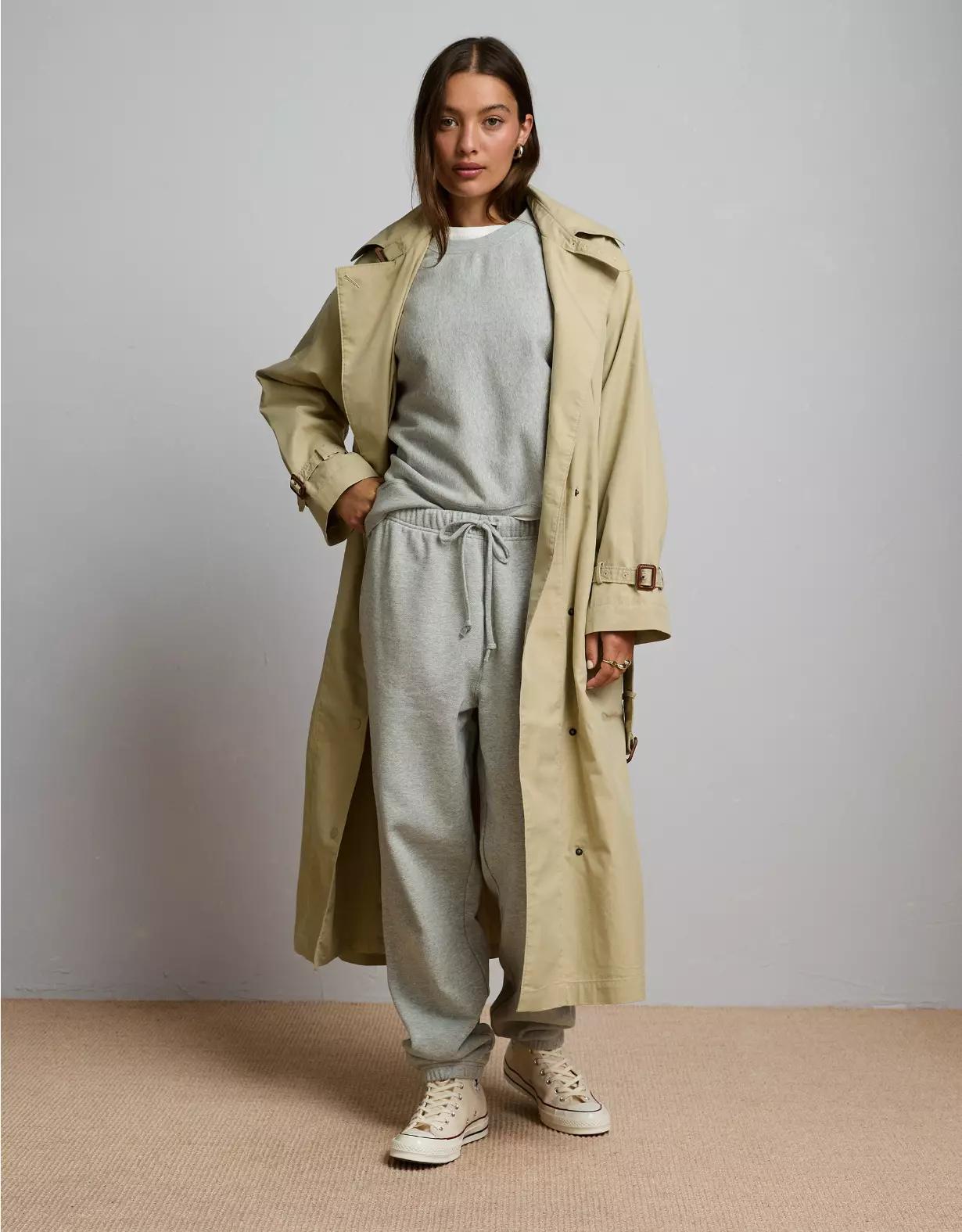 AE77 Premium Trench Coat Product Image