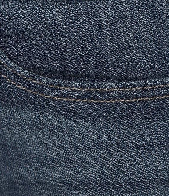 Vigoss Marley Mid Rise Straight Skinny Leg Jeans Product Image