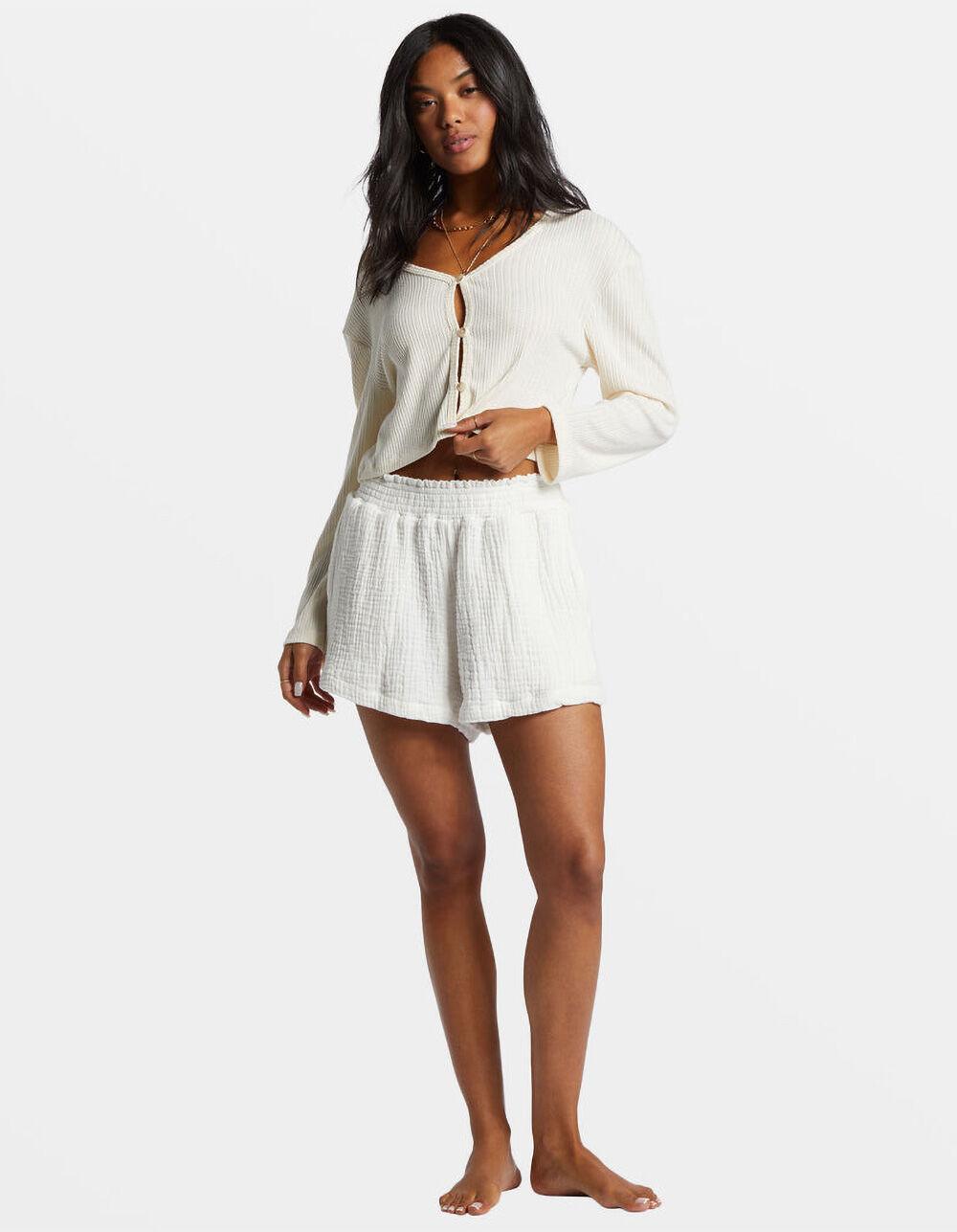 BILLABONG In The Waves Womens Shorts - WHITE Product Image