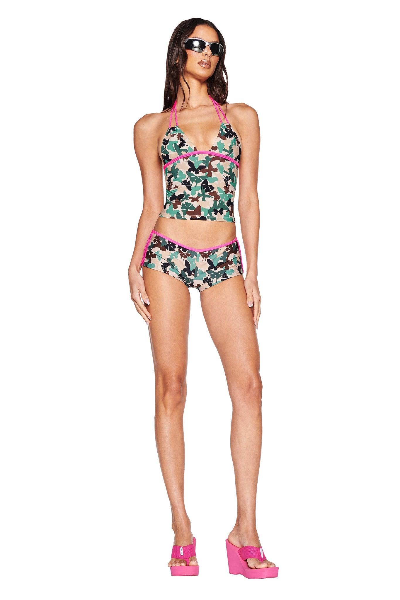 JOANNE SHORT - FLUTTER CAMO Product Image