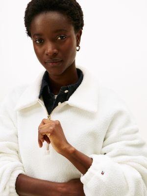 Teddy Fleece Quarter-Zip Sweatshirt Product Image