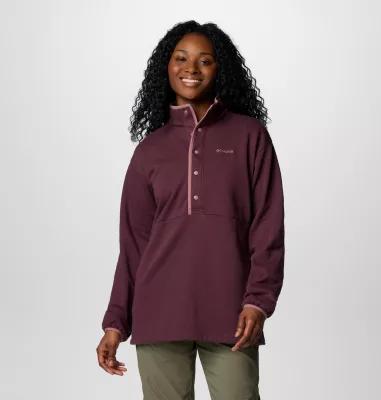 Columbia Women's Hart Mountain Half Snap Tunic- Product Image