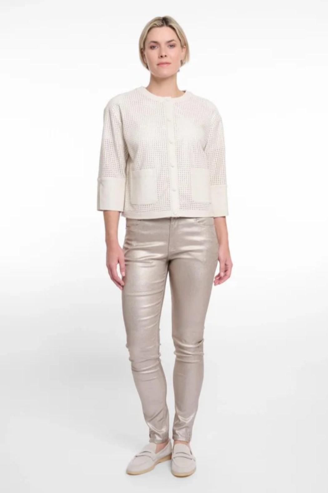 Faux Leather Birch Jacket Product Image