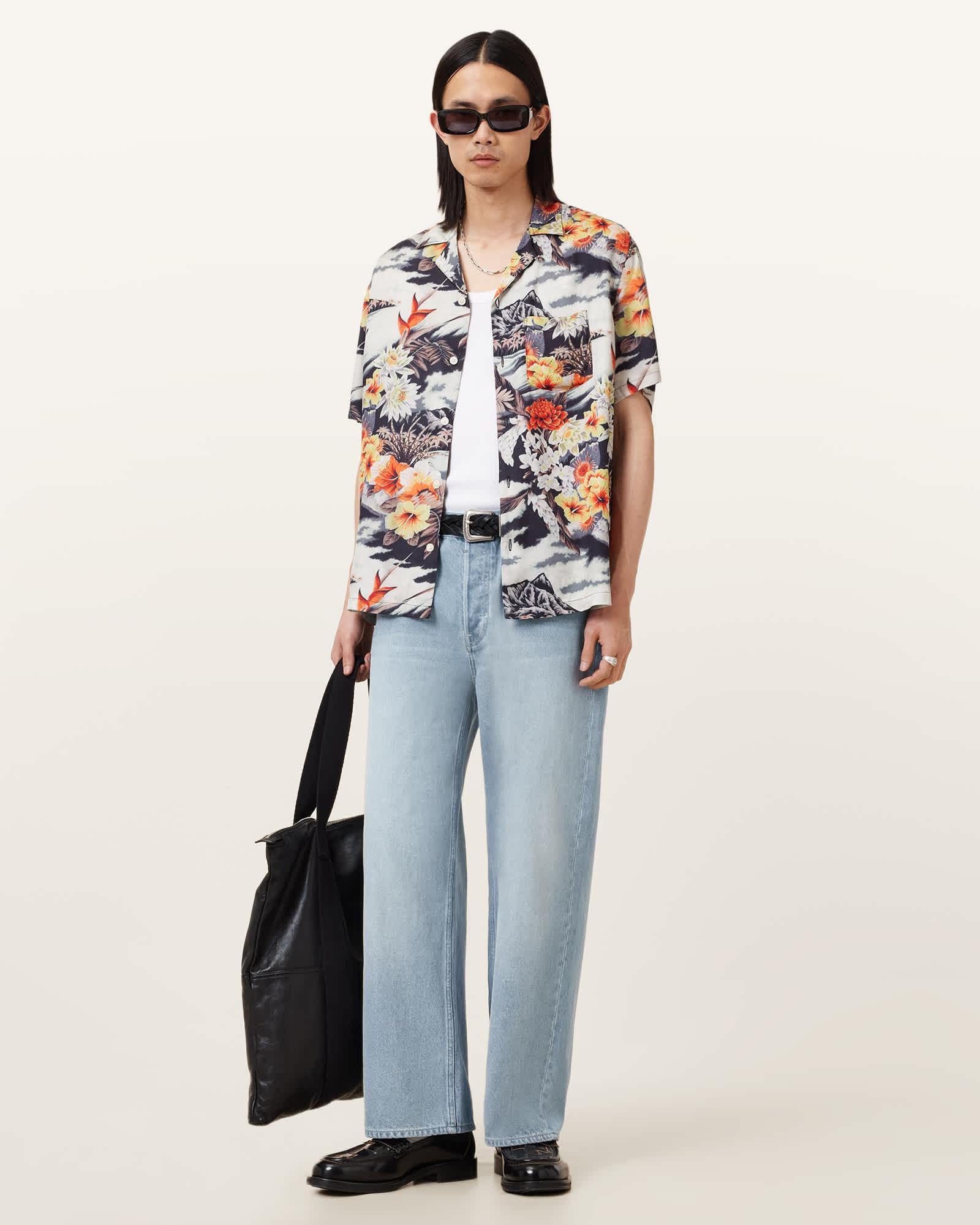 Oscani Short Sleeve Printed Shirt Product Image