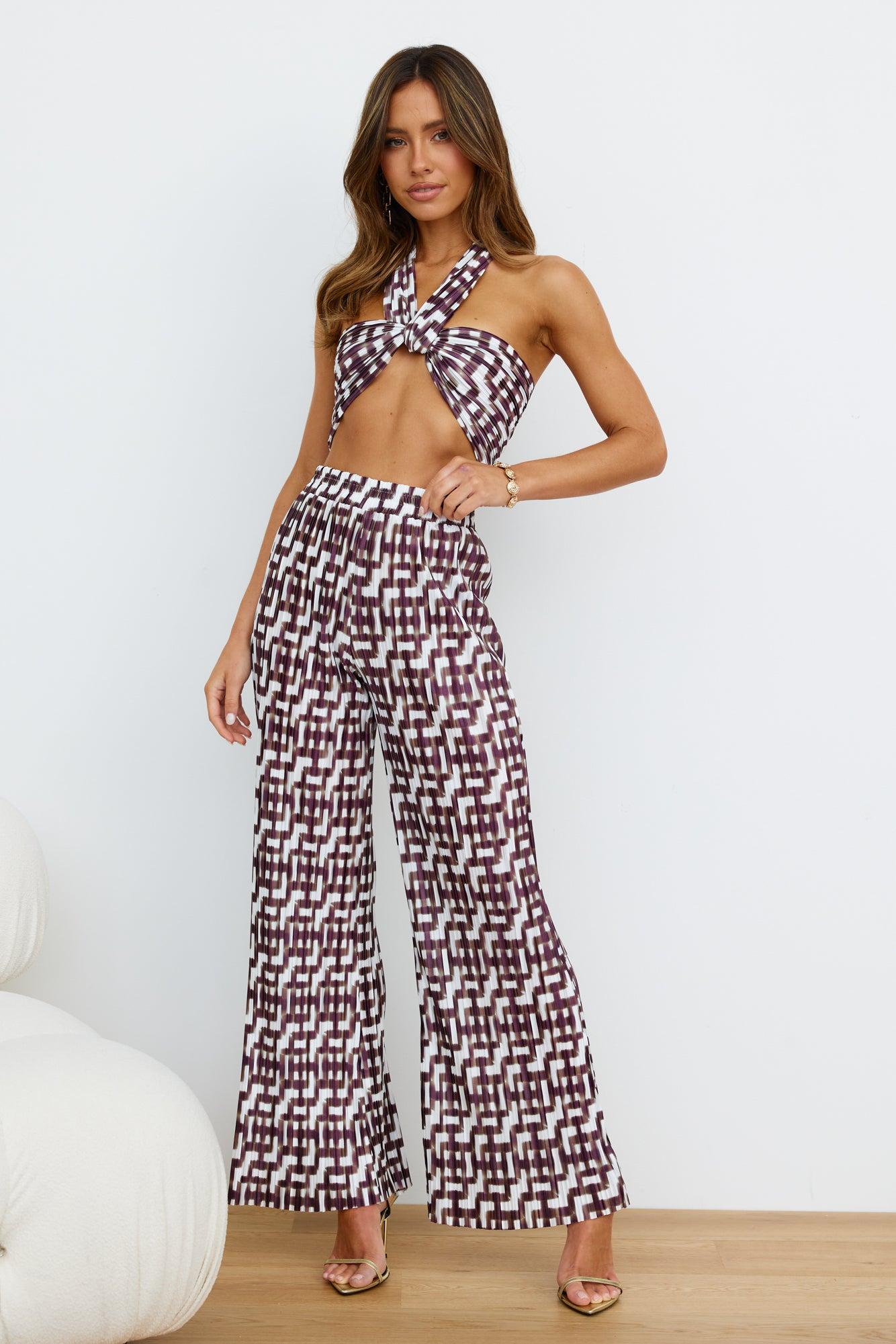 Loveline Crop Top Brown Product Image