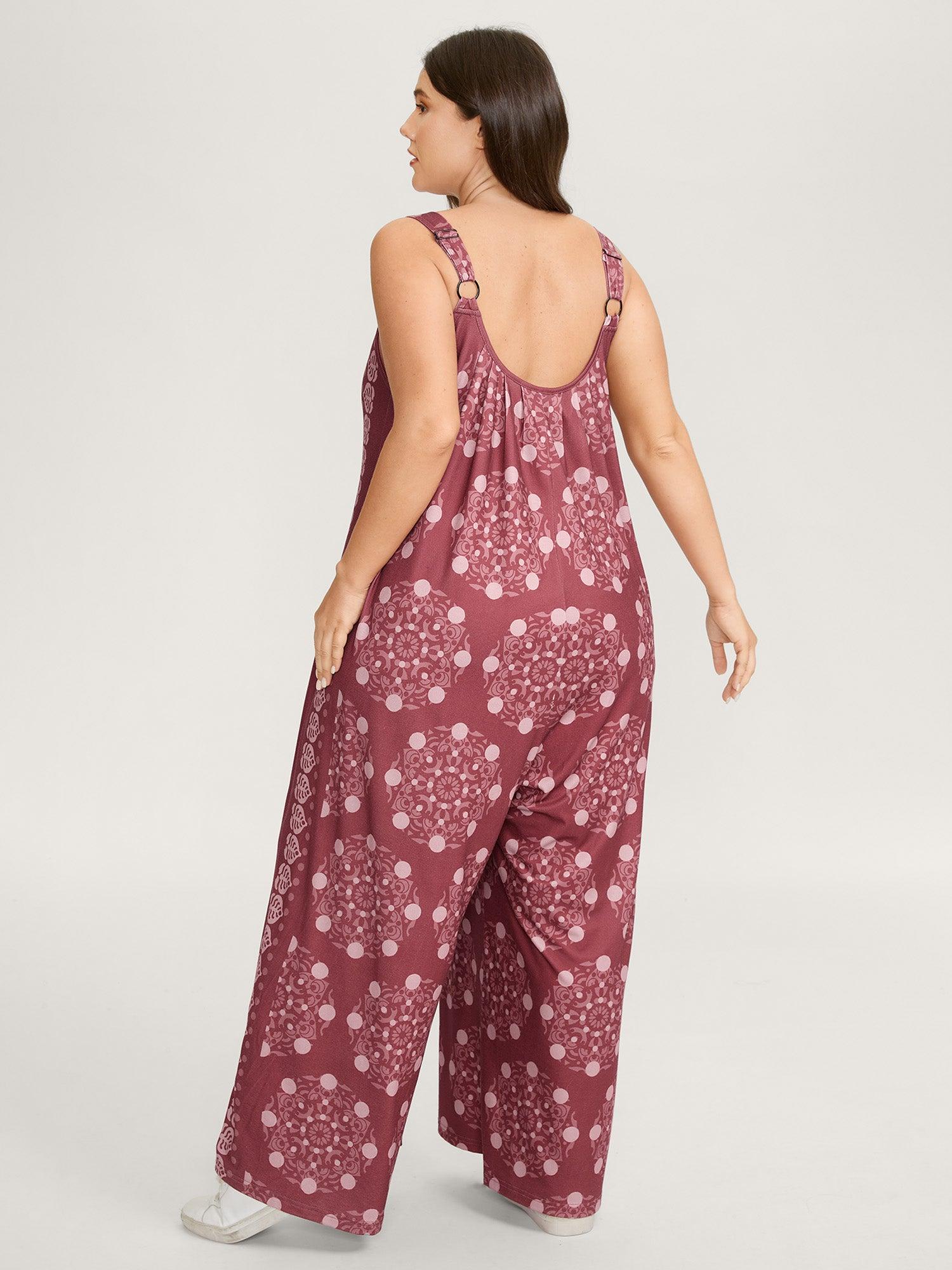 Sunkissed Stretchy Adjustable Strap Jumpsuit Female Product Image