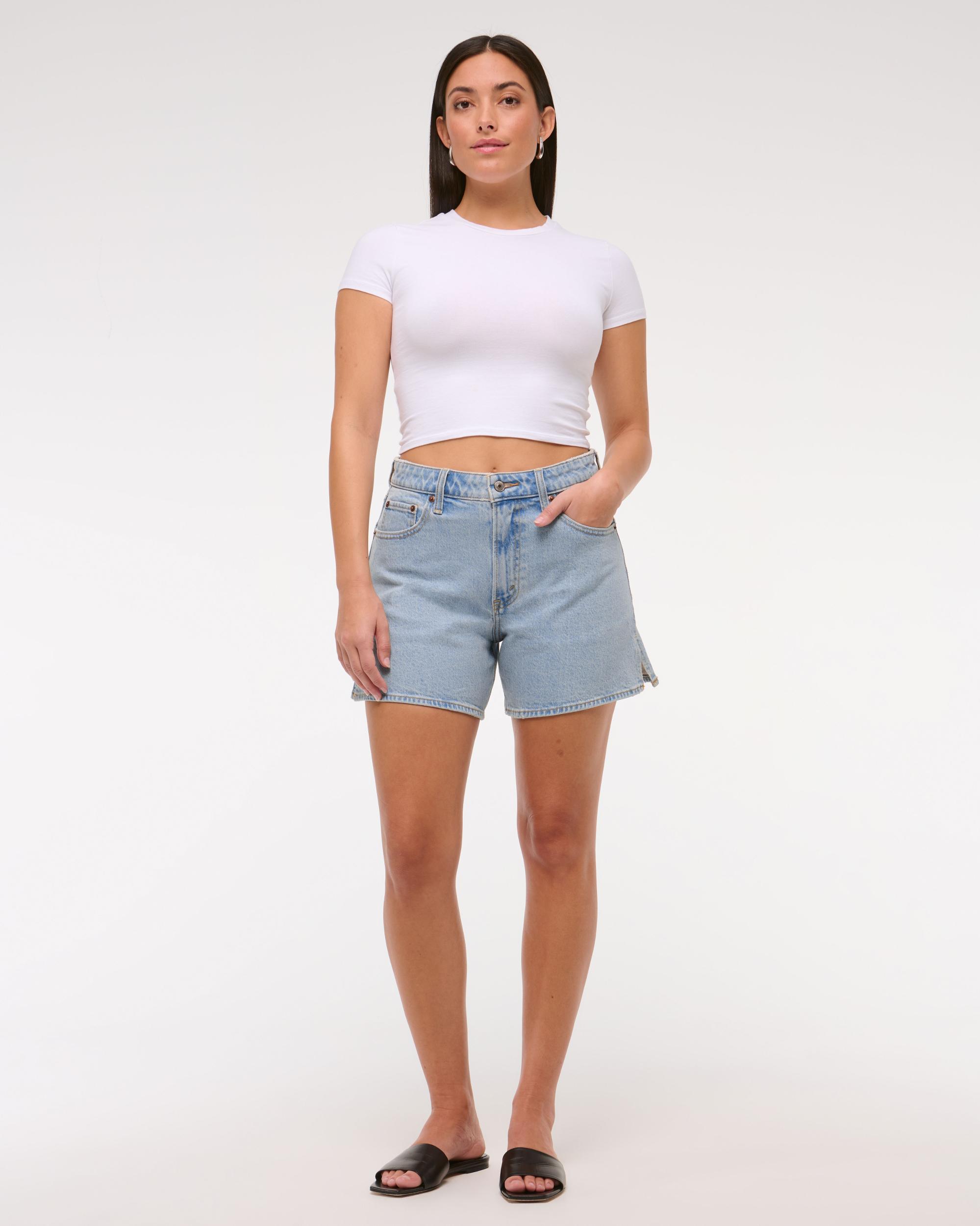 Curve Love High Rise Dad Short Product Image