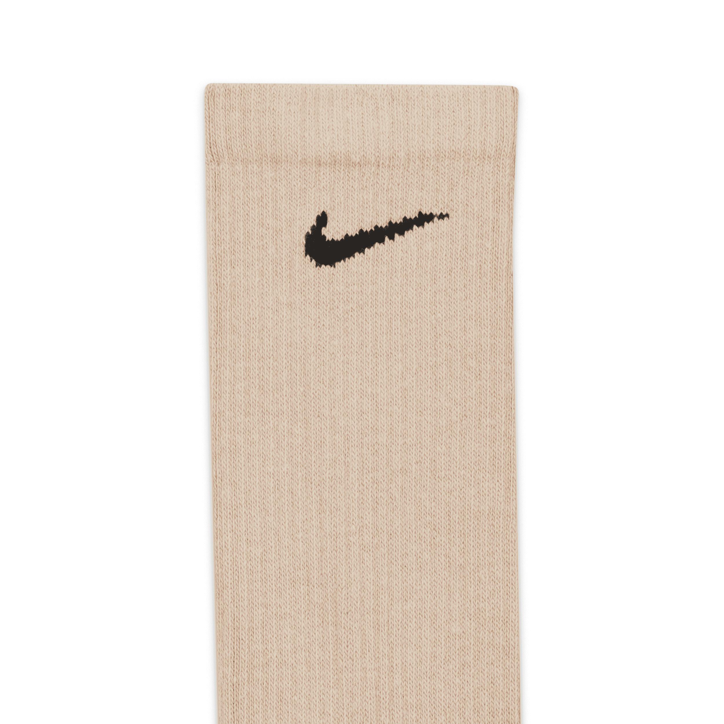 Nike Mens Everyday Plus Cushioned Training Crew Socks (6 Pairs) | SX6897-010 Product Image