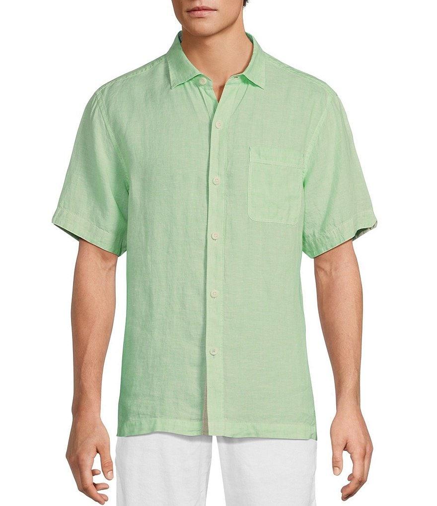 Tommy Bahama Linen Paradise Breezer Short Sleeve Woven Shirt Product Image