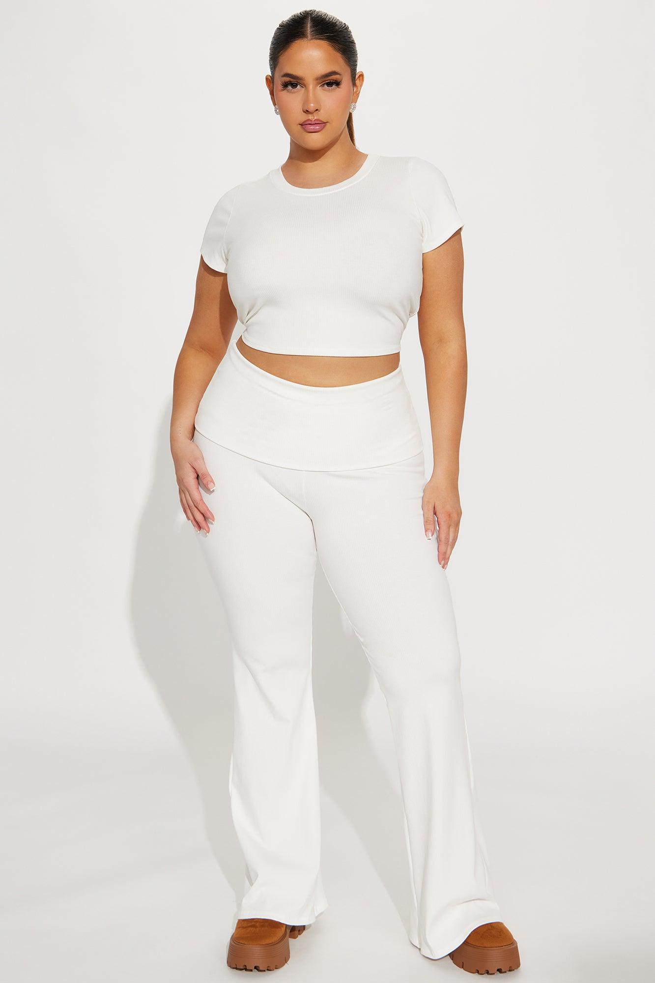 Tamara Snatched Pant Set - Off White Product Image