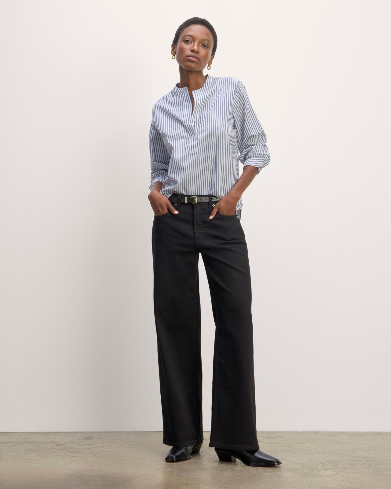 The Henley Shirt in Silky Cotton Product Image