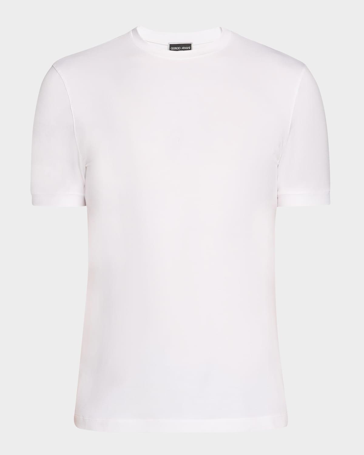 Mens Crewneck Stretch T-Shirt Product Image