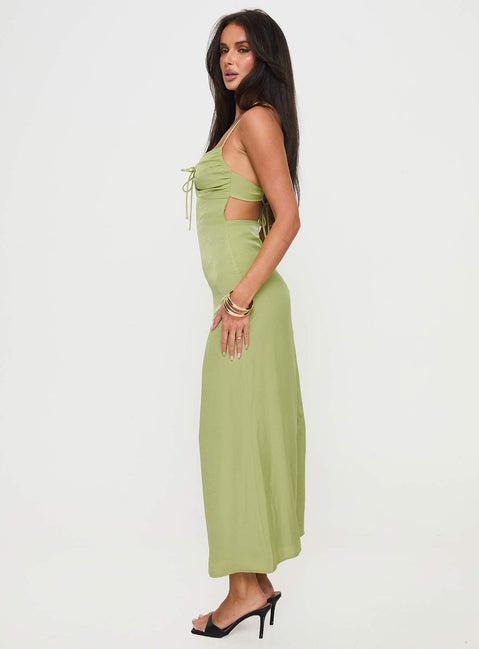Kristyn Maxi Dress Green Product Image