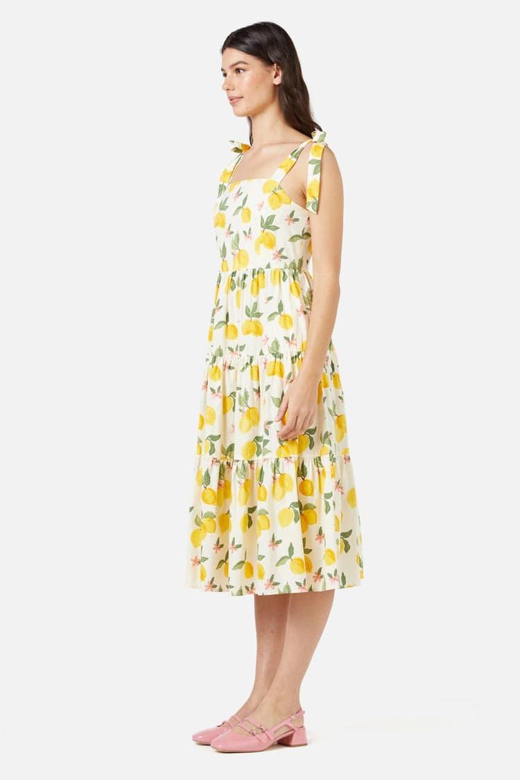 Lemon Midi Dress Product Image