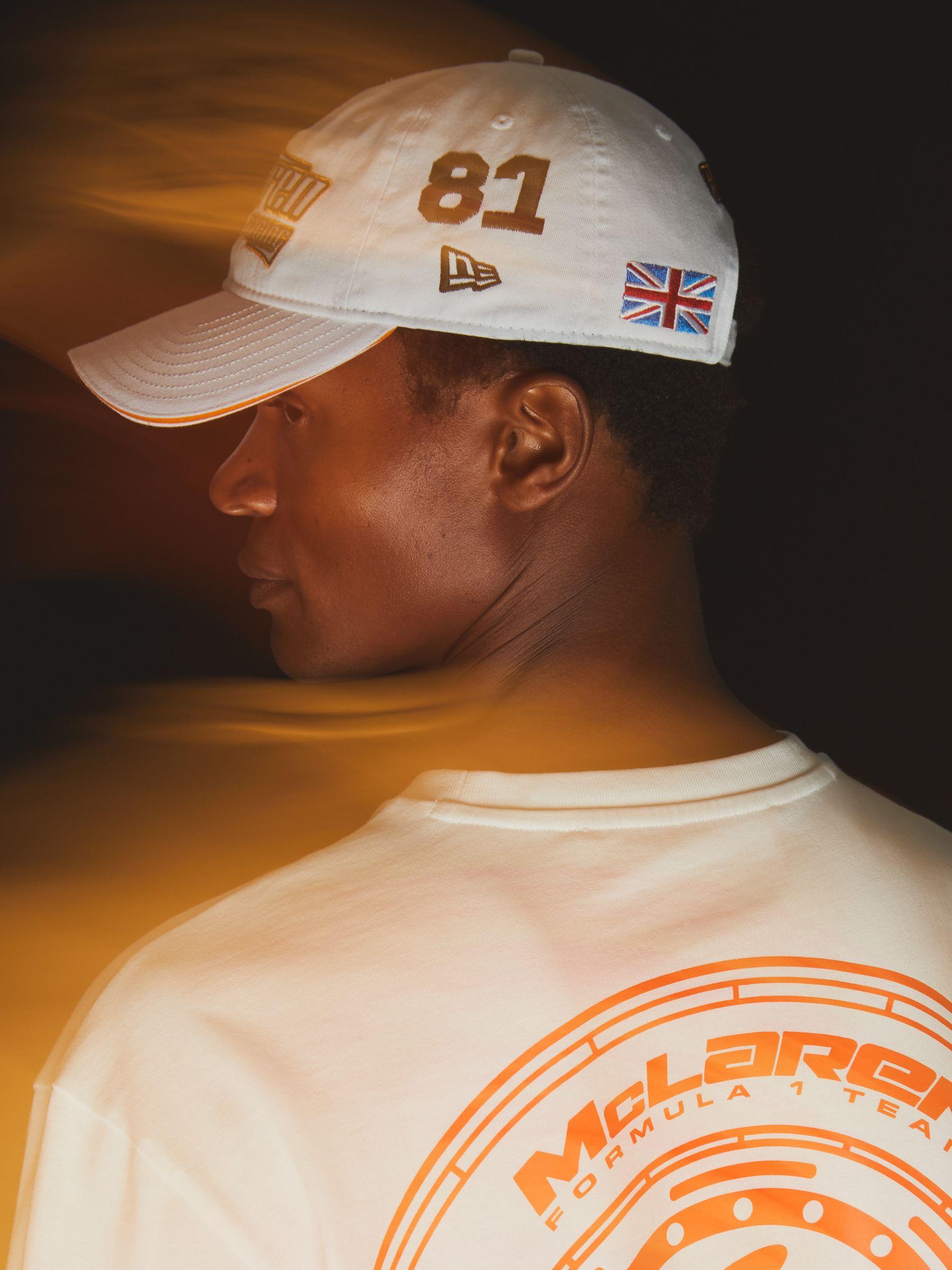 McLaren Racing Heritage Cap Unisex Fit in White Product Image
