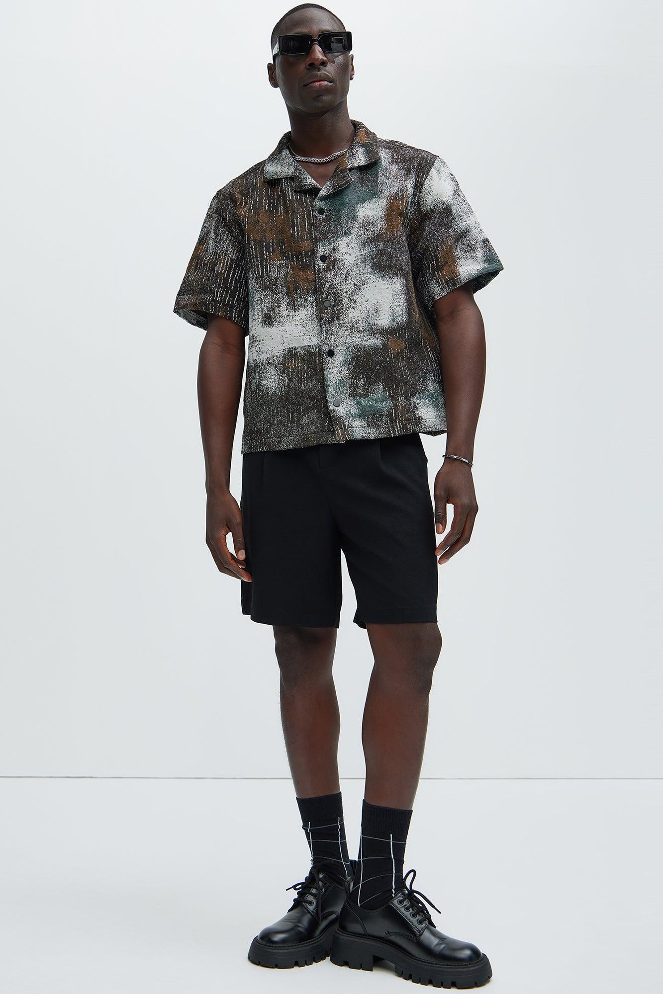 Galaxy Tapestry Shirt - Brown/combo Product Image