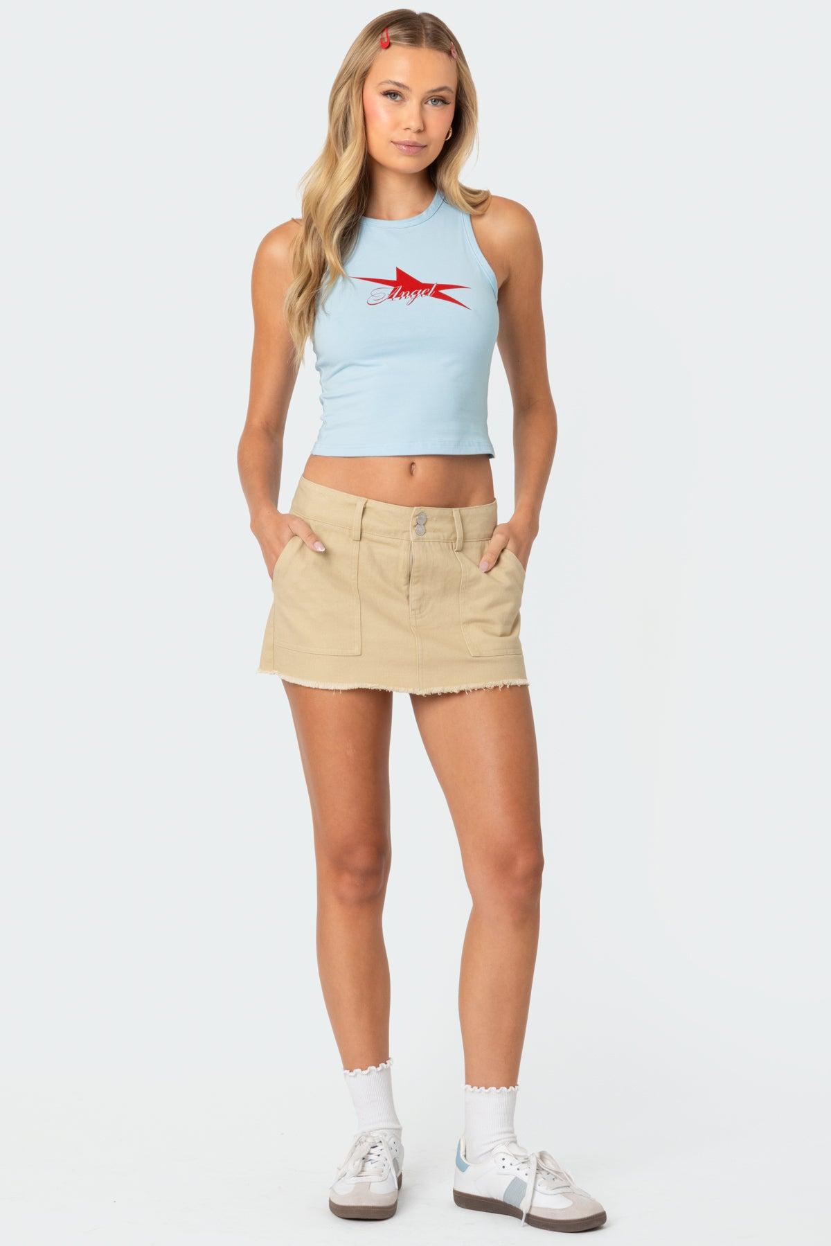 Ring Back Mini Skirt Product Image