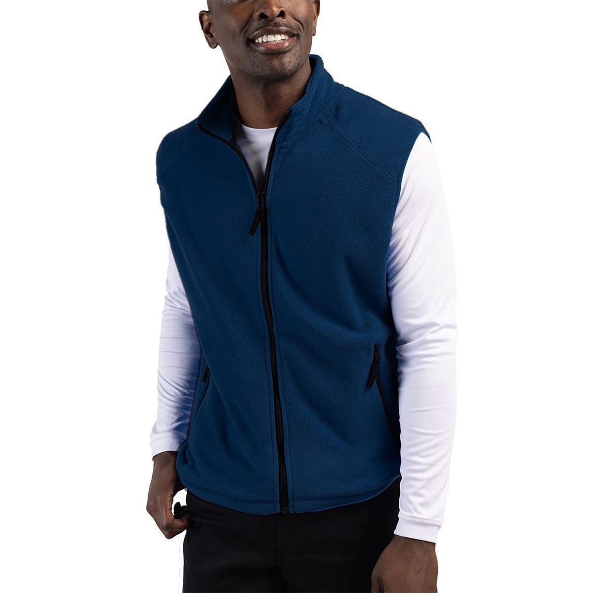 Cutter & Buck Clique Summit Performance Fleece Full Zip Men's Vest Male Product Image