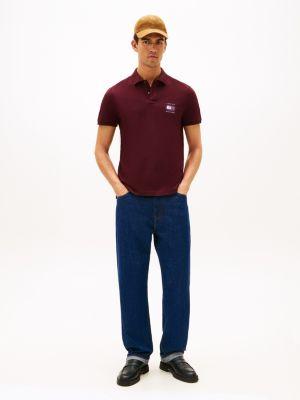 Regular Fit 1985 Flag Graphic Pique Polo Product Image