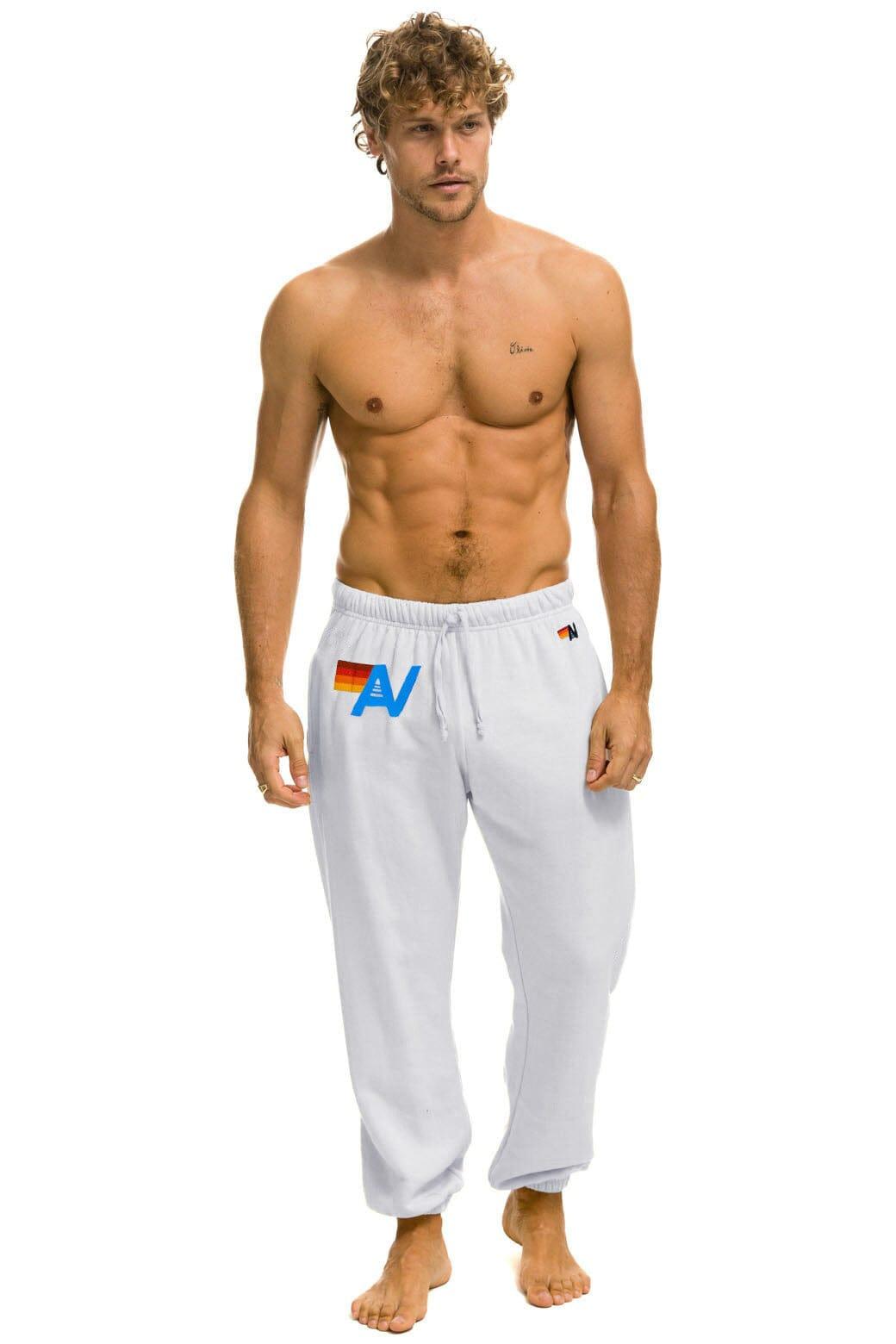 LOGO SWEATPANTS - DOVE Male Product Image