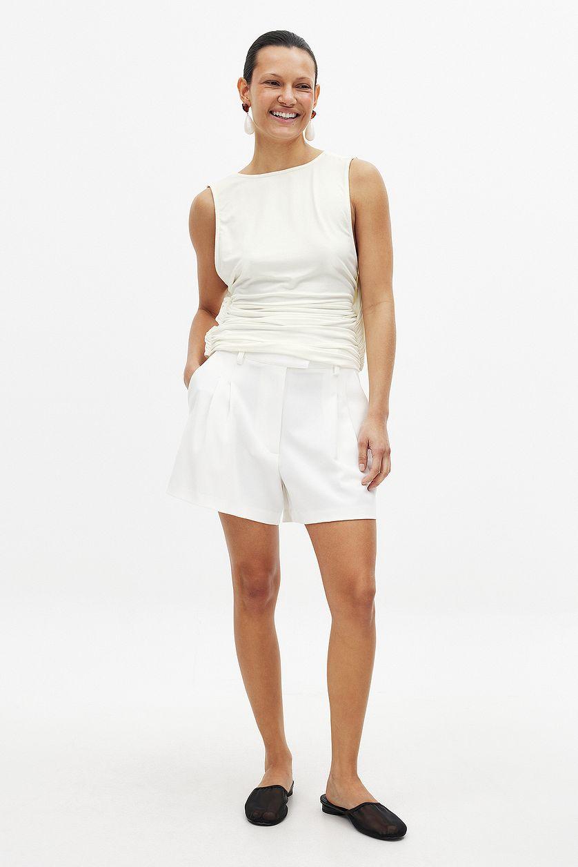 Soft Line Deep Back Top Product Image