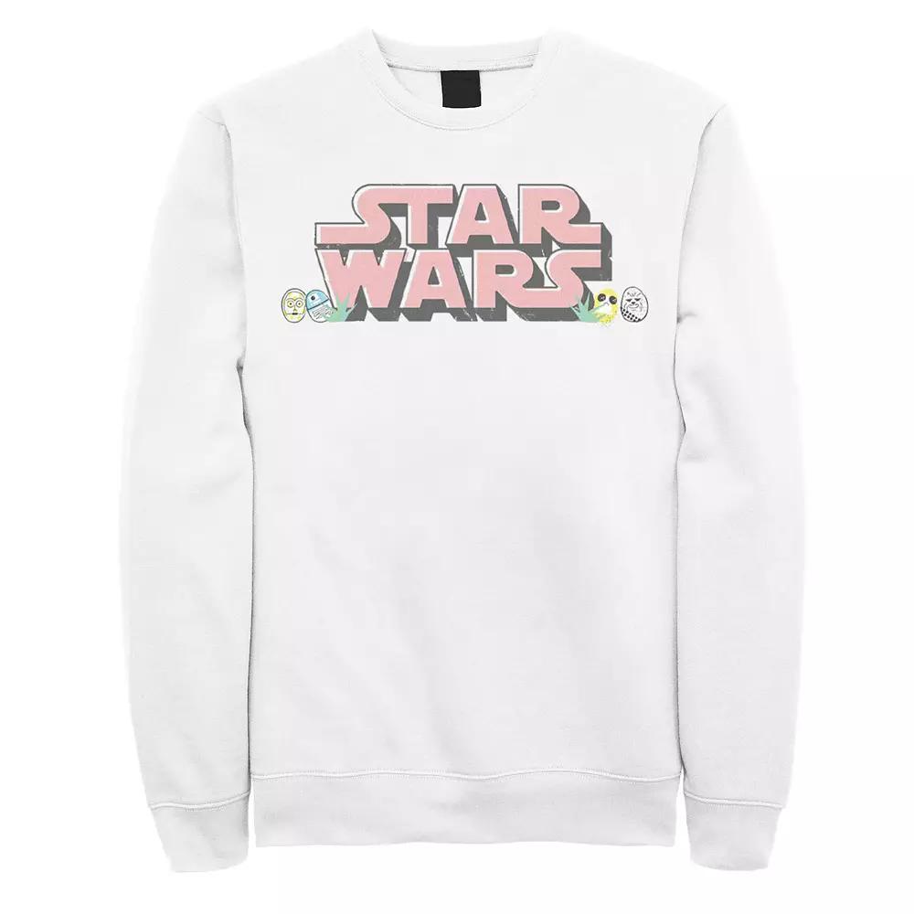 Men's Star Wars Easter Themed Chest Logo Sweatshirt,  Product Image