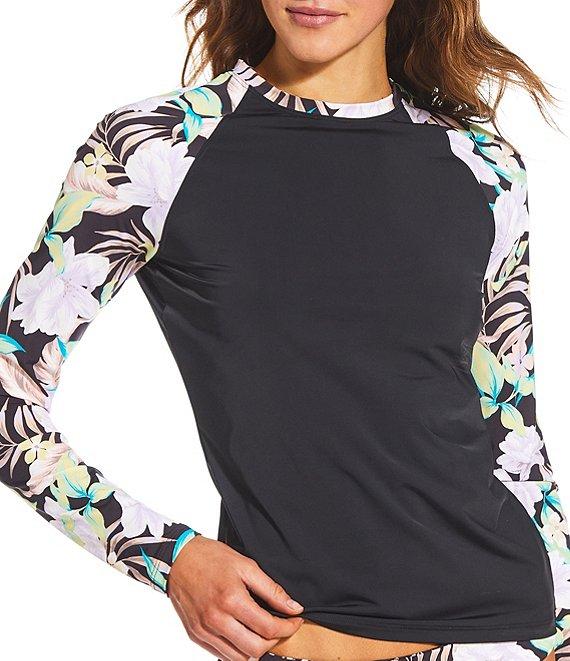 Billabong Shadow Tropical Floral Print Reversible Lowrider Hipster Swim Bottom Product Image