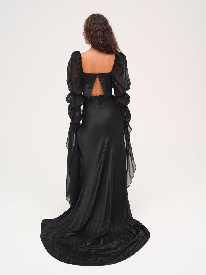 Willow Gown — Black Product Image