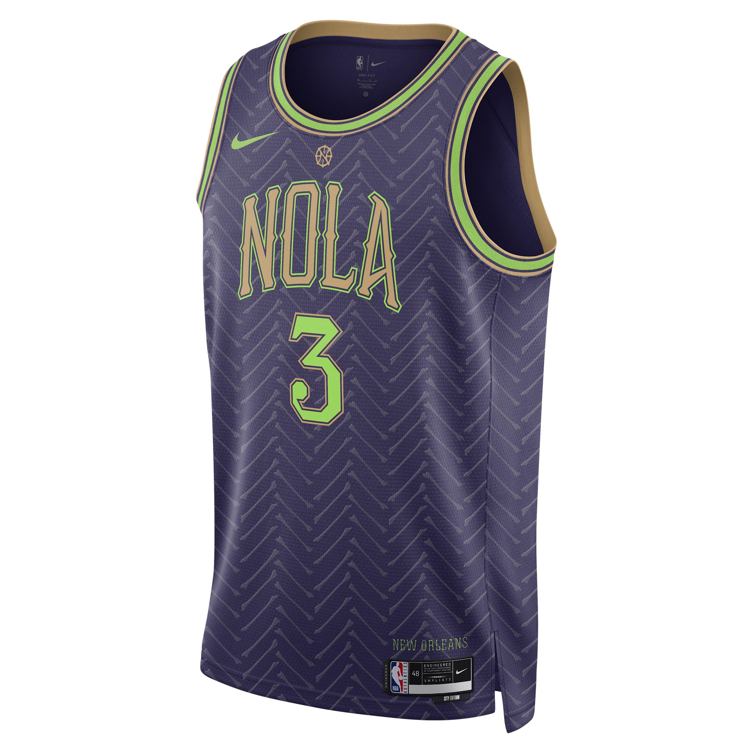 CJ McCollum New Orleans Pelicans 2024/25 City Edition Nike Men's Dri-FIT NBA Swingman Jersey Product Image