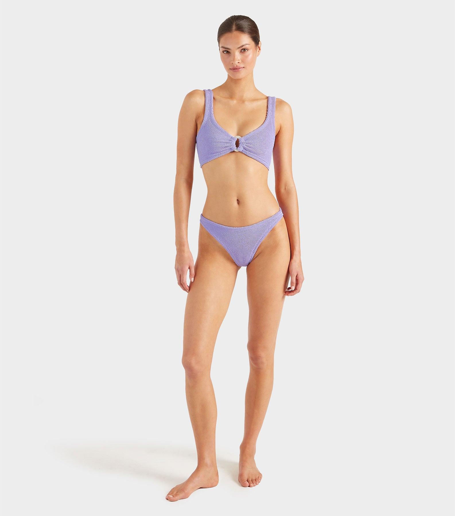 Misty Bikini With Pearly Hoop - Lilac Product Image