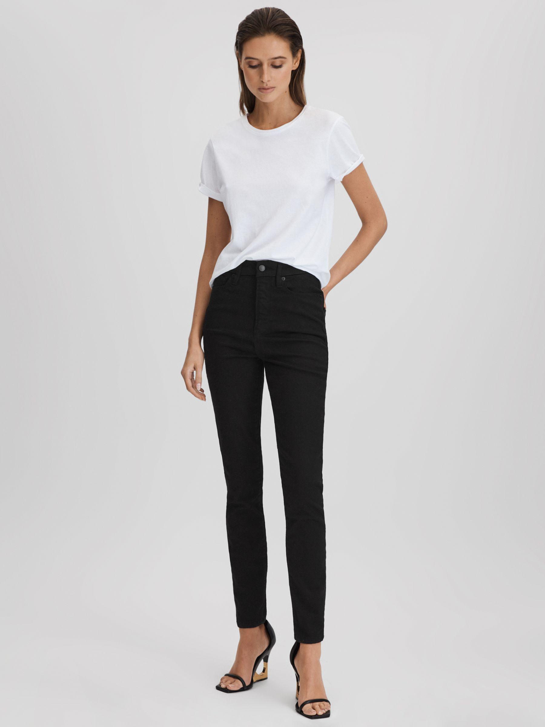 Good American Ultra High Skinny Jeans in Black Product Image