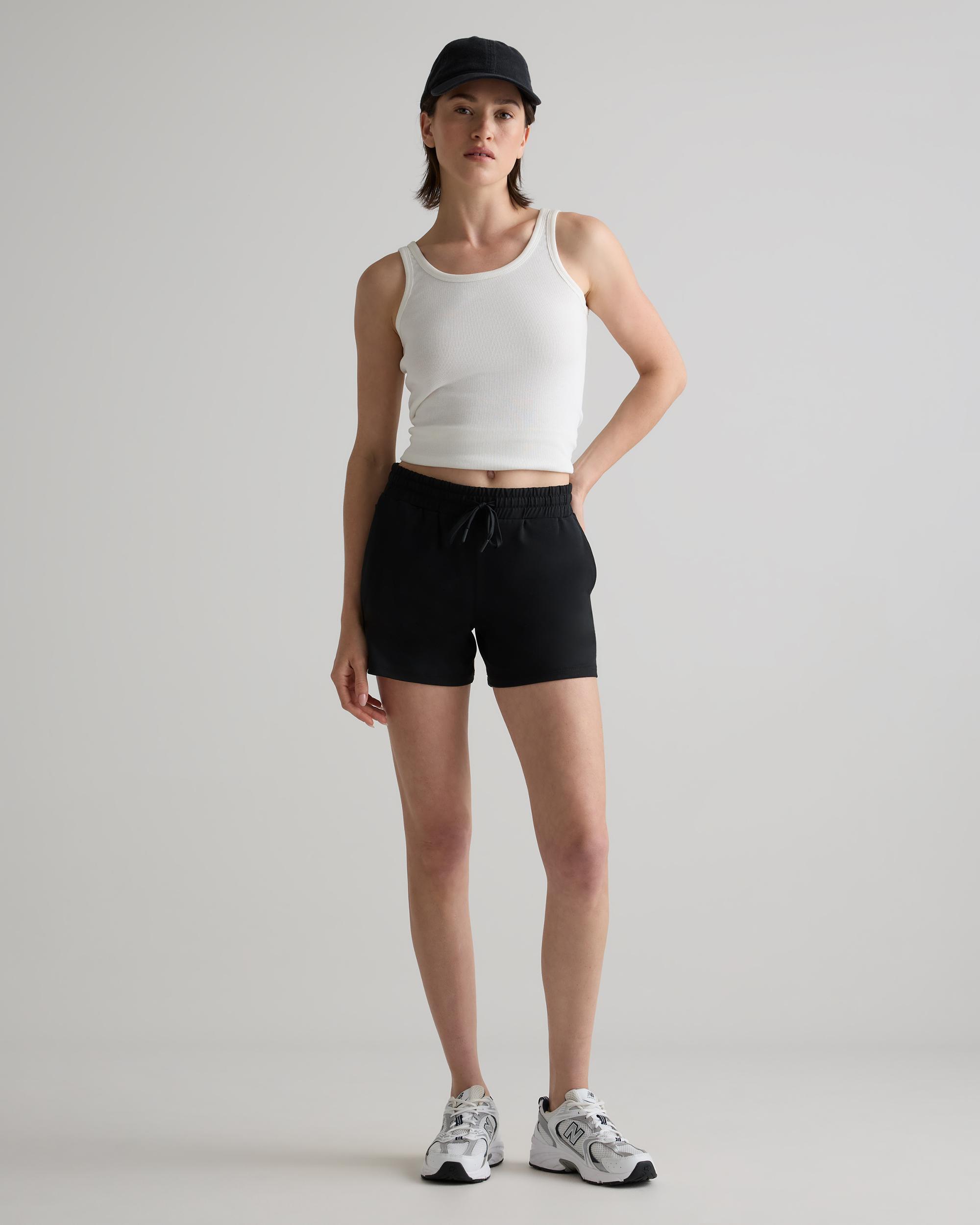 Quince | Women's Super Soft Performance Shorts Flowknit Activewear, Size XL, Recycled Polyester Product Image