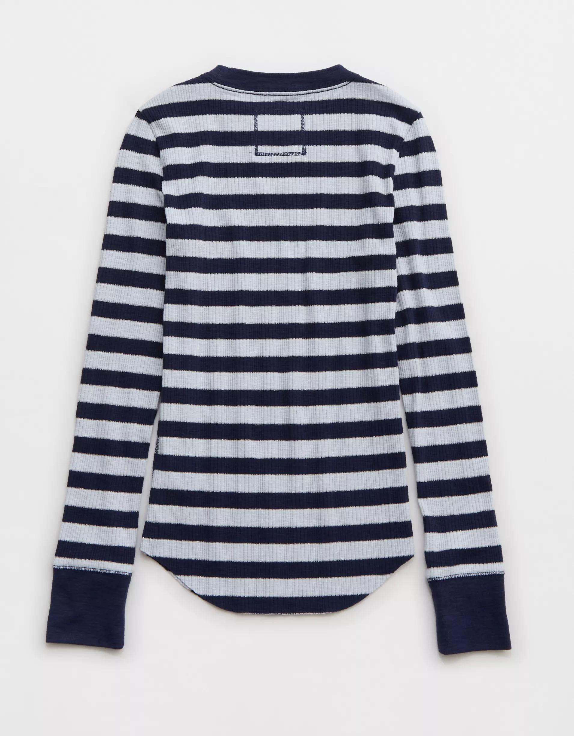 Aerie Essential Crewneck Layering T-Shirt Product Image