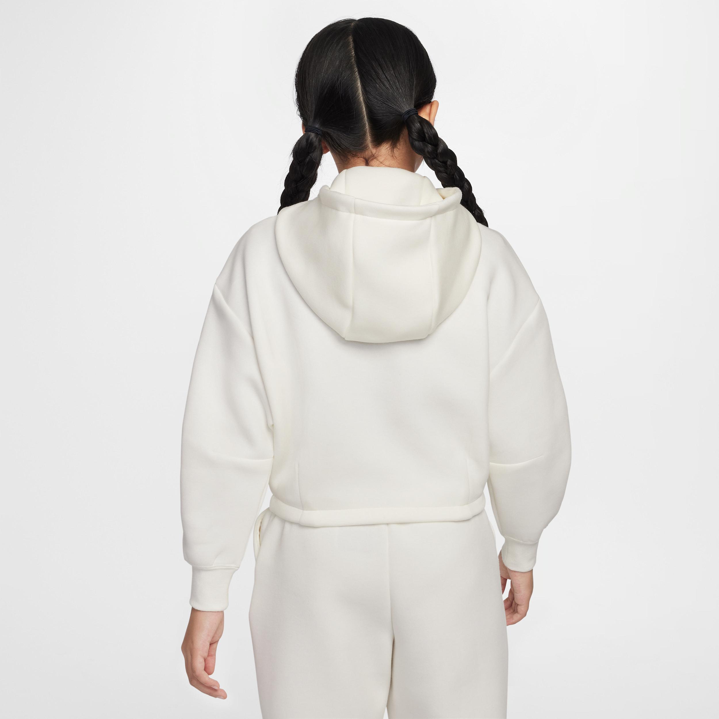 Unisex Nike Sportswear Tech Fleece Girls Oversized Hoodie | HF8188-133 Product Image