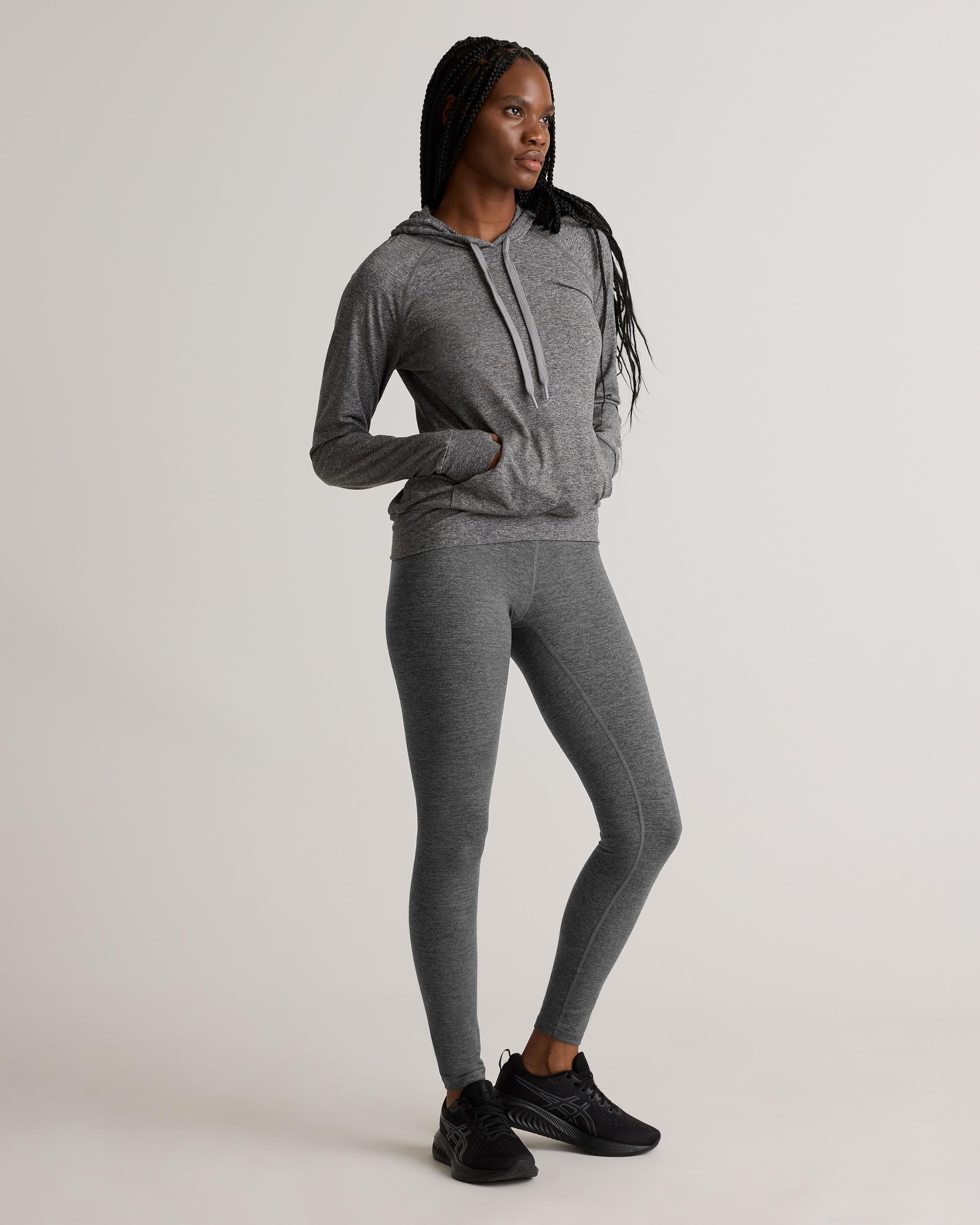 Quince | Women's Super Soft Performance Pullover Hoodie Flowknit Activewear, Recycled Polyester Product Image