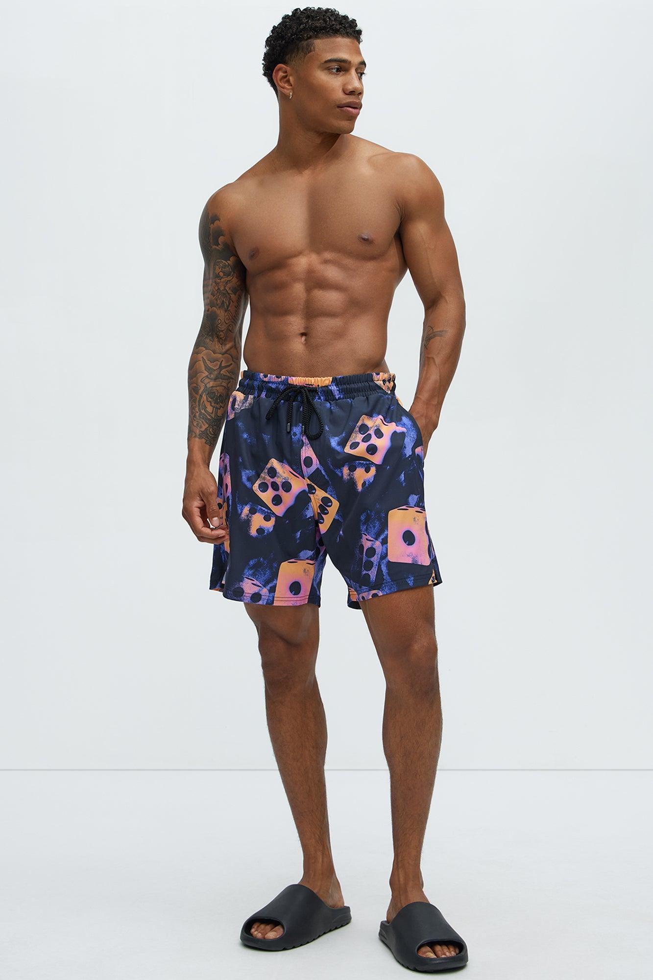 Ombre Dice Swim Classic Trunk - Multi Color Product Image