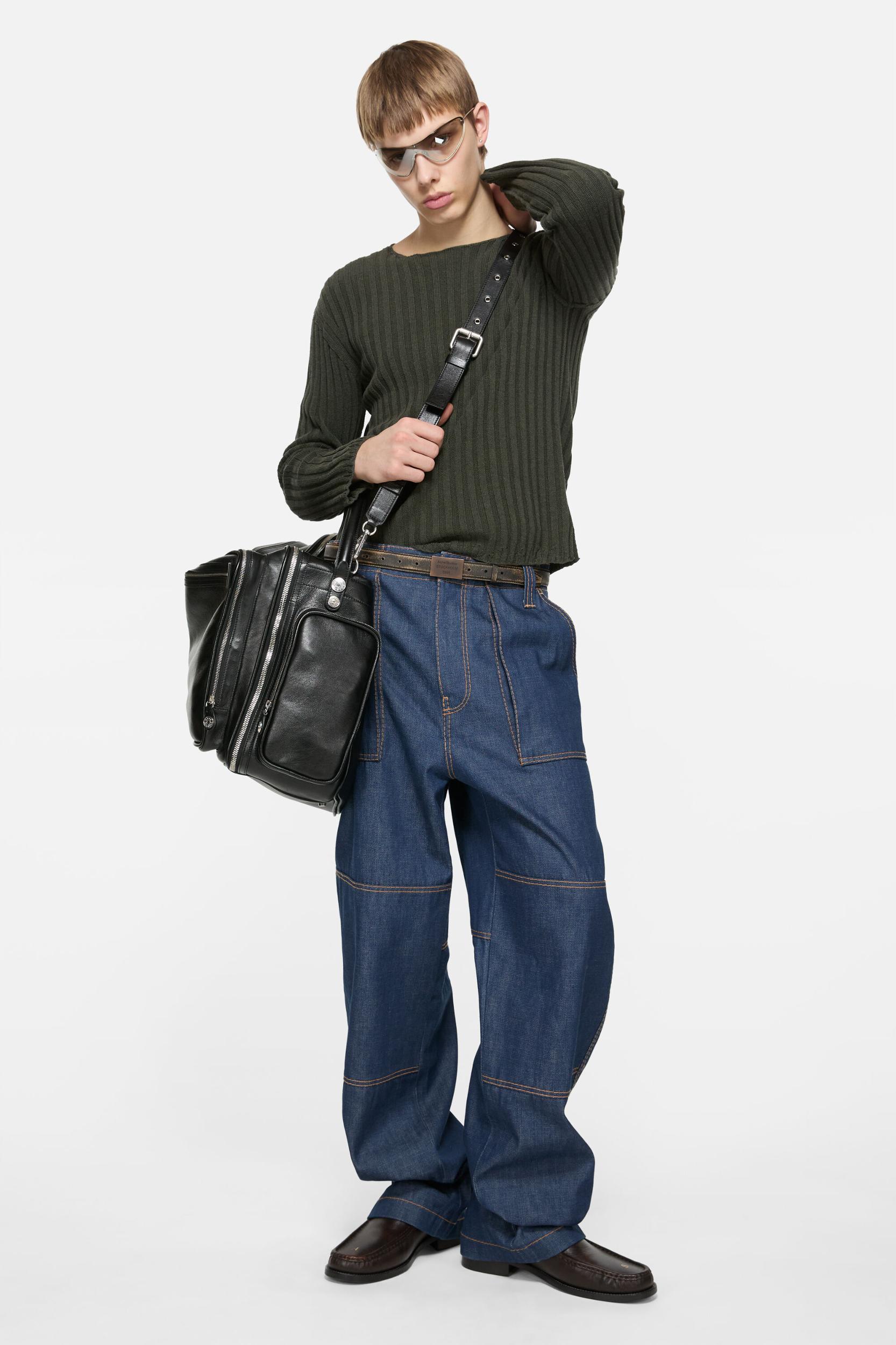 Ribbed crewneck knit Product Image