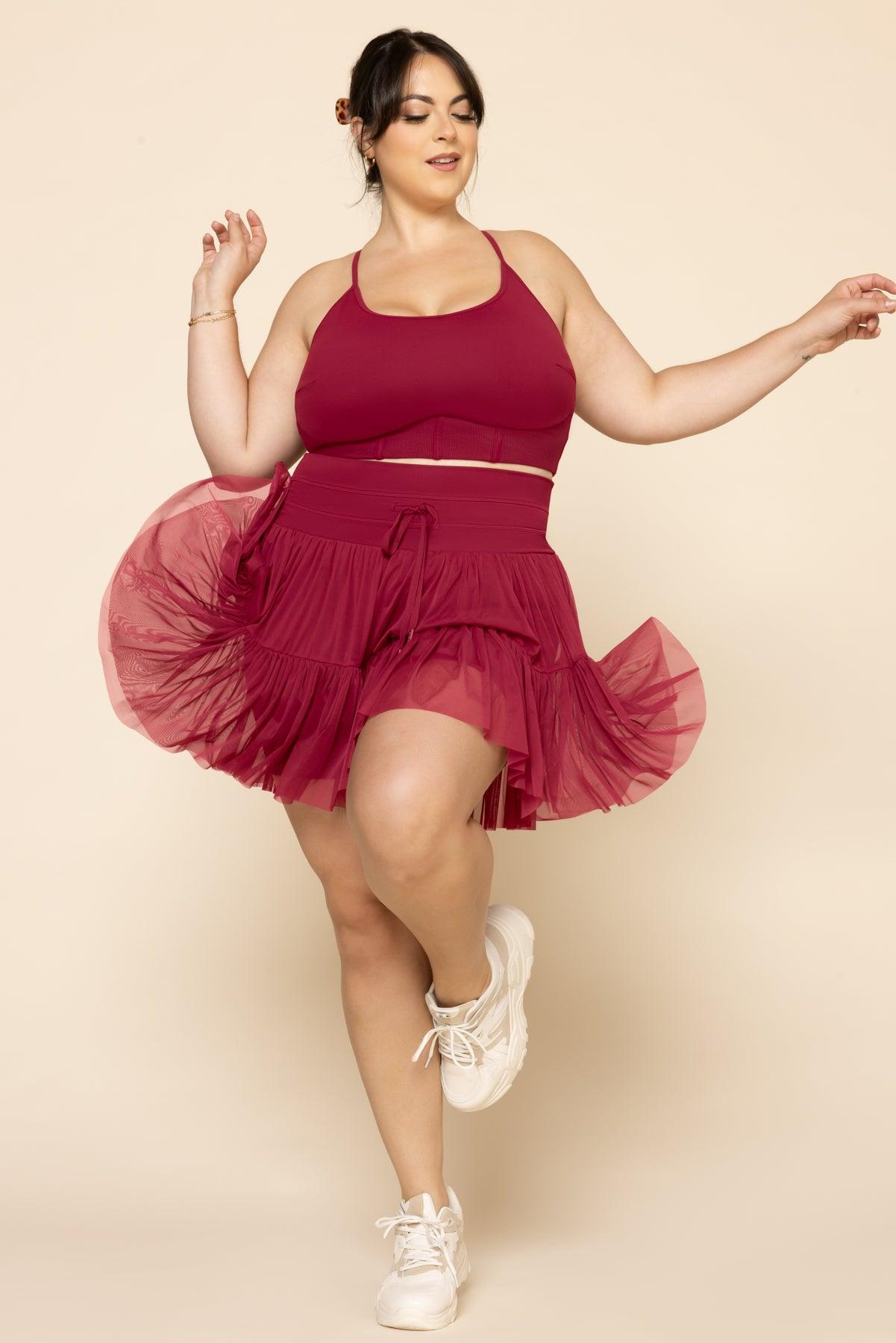 Pirouette Skort - Ruby Product Image