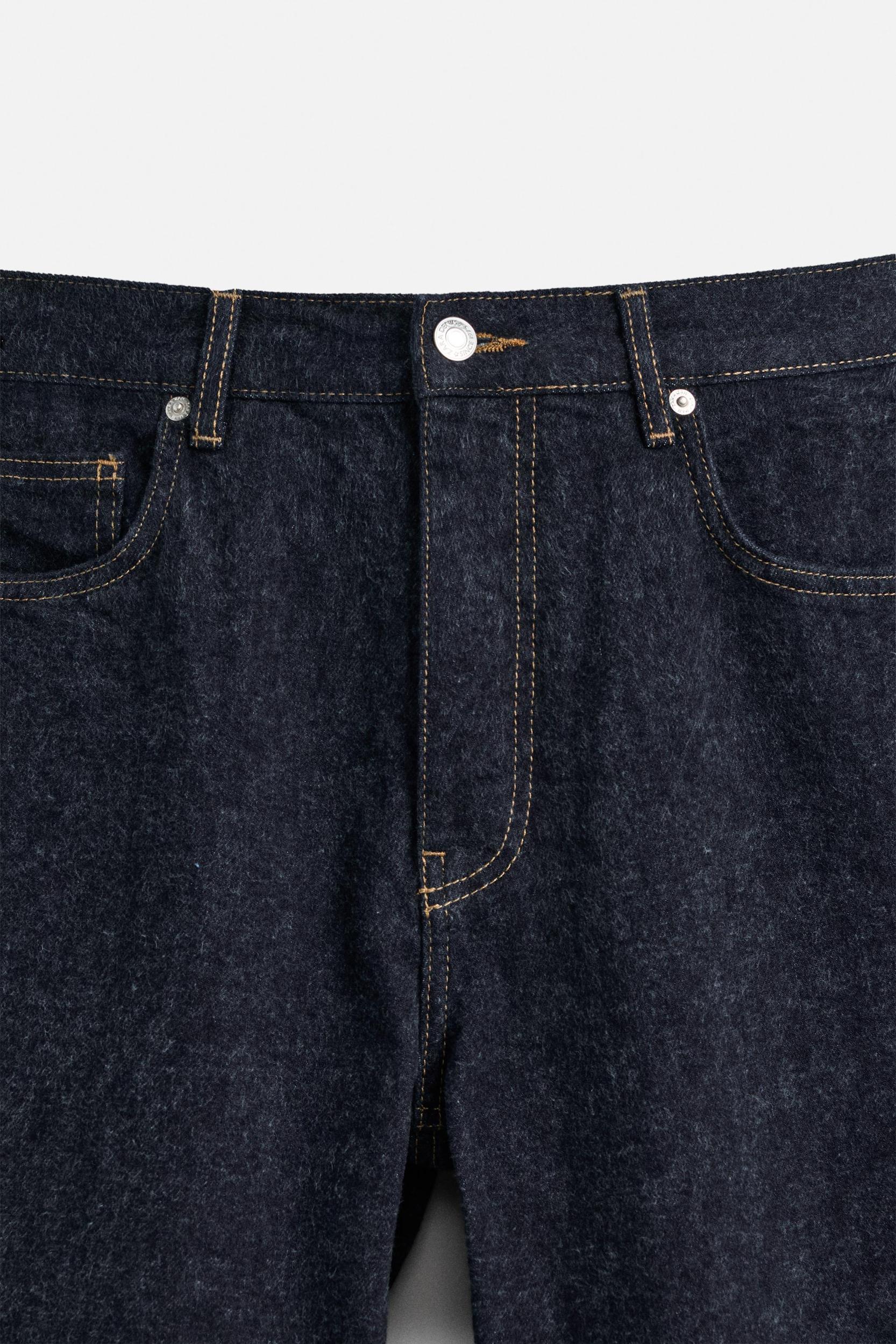 BRUSHED STRAIGHT FIT JEANS Product Image