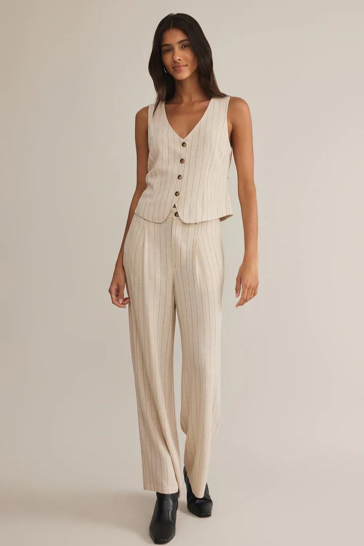 Bennett Pinstripe Pant Product Image