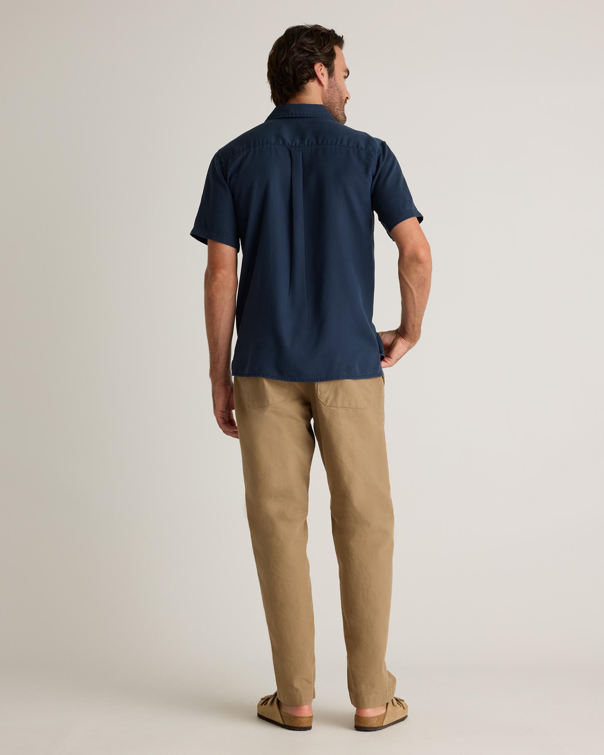 Quince | Men's Vintage Wash Tencel Camp Shirt Product Image