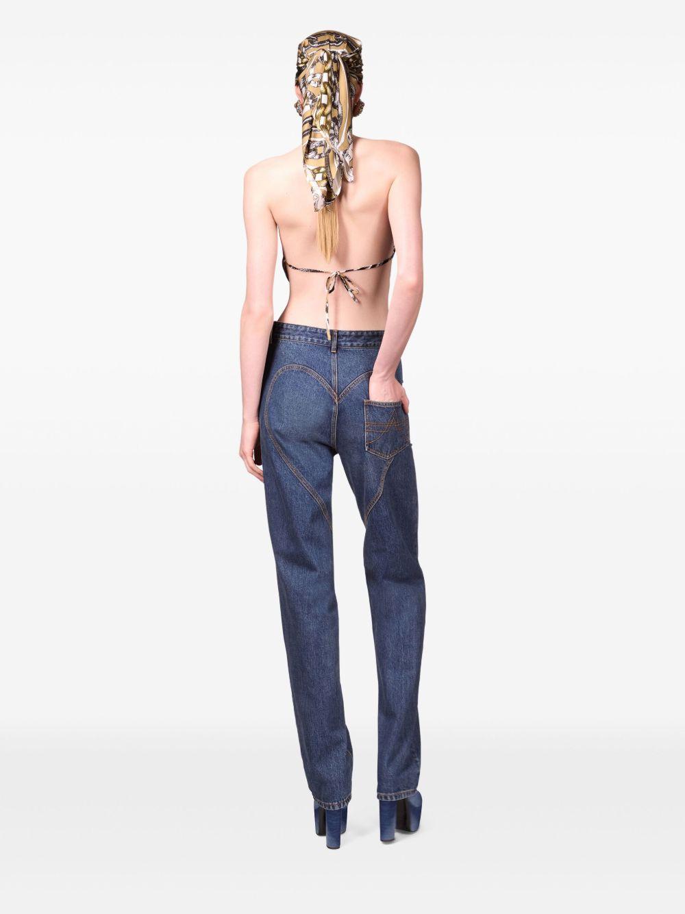 crystal button jeans Product Image